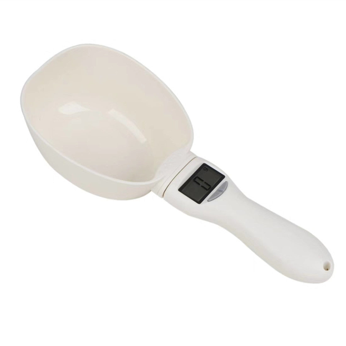 JMT-587786 Electronic Weighing Spoon for Pet Food - Accurate Measurement Tool for Cats and Dogs, ABS Material, 250ml Capacity