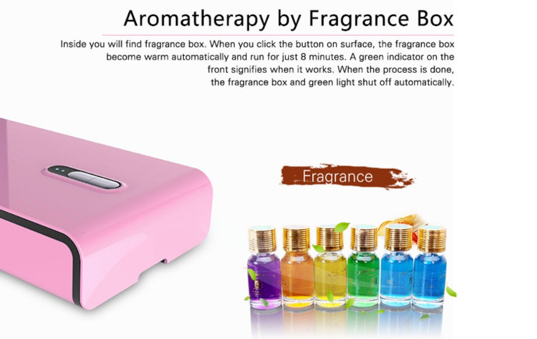 JMT-587786 UV Mobile Phone Sterilizer with Aromatherapy and Charging Port