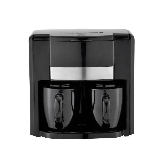 JMT-588042 Portable Stainless Steel Espresso Maker - Compact Moka Pot for Camping and Outdoor Use