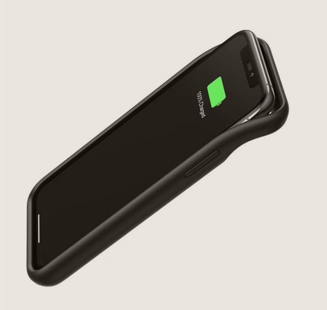 JMT-588106 iPhone 11 Compatible 5000mAh Back Clip Battery Charger - ABS + TPU Construction