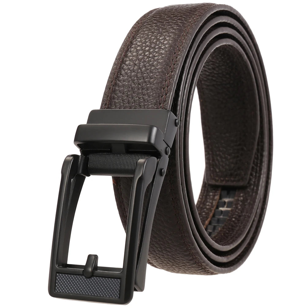 JMT-588362 Custom Adjustable Leather Belts with Designer Buckles for Men