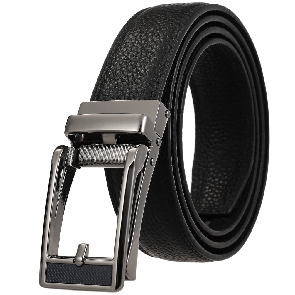 JMT-588362 Custom Adjustable Leather Belts with Designer Buckles for Men