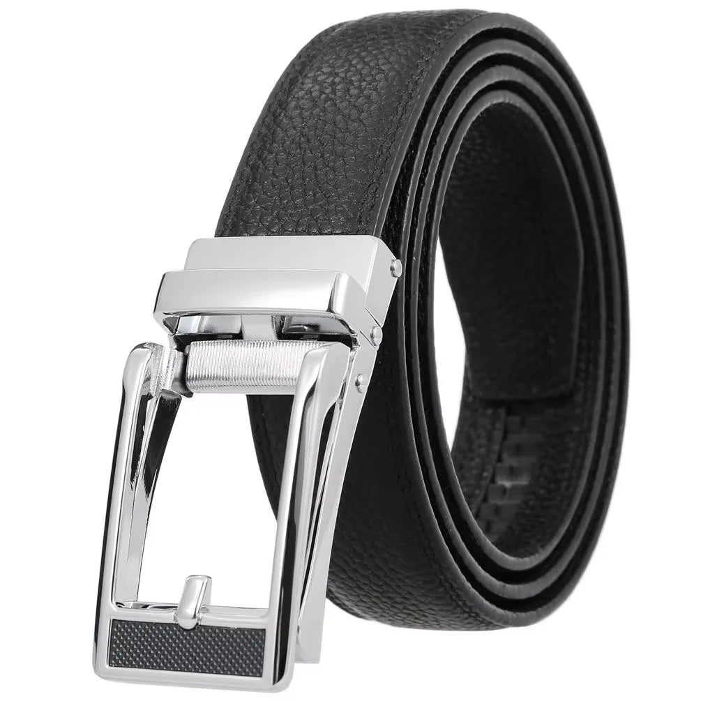 JMT-588362 Custom Adjustable Leather Belts with Designer Buckles for Men