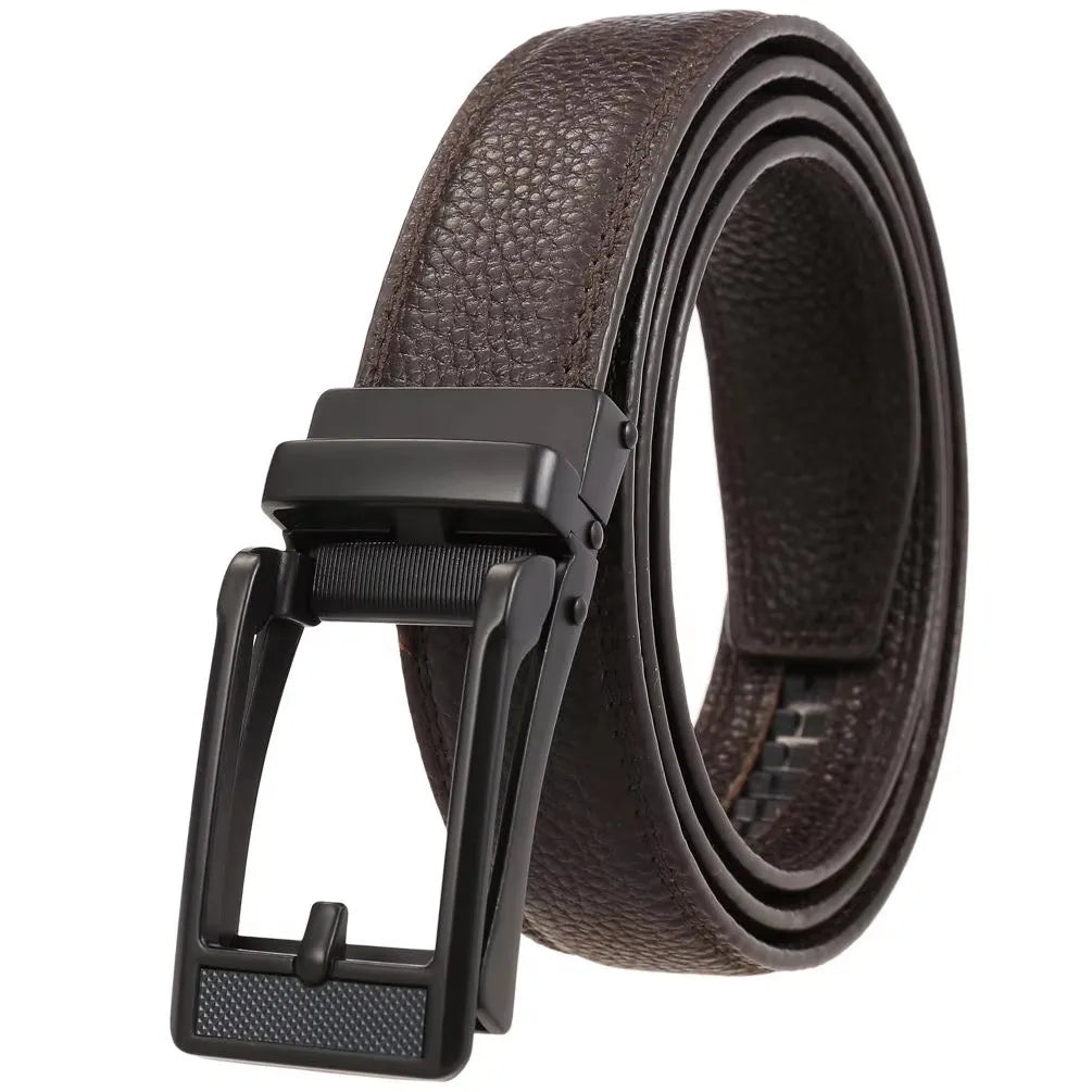 JMT-588362 Custom Adjustable Leather Belts with Designer Buckles for Men