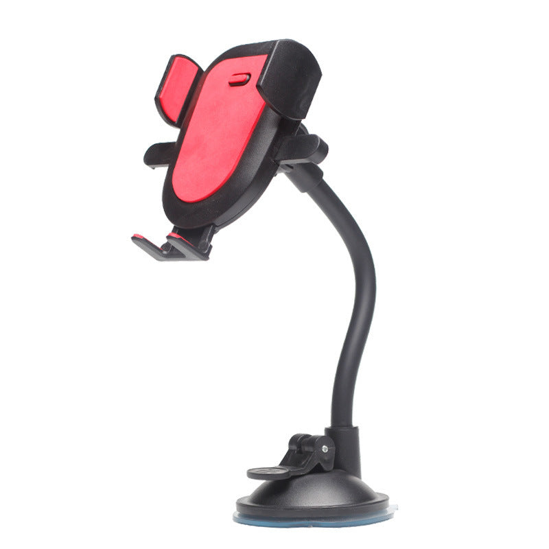 JMT-588618 Flexible Aluminum Core Mobile Phone Holder with Rubber Coating for Dashboard and Glass Use