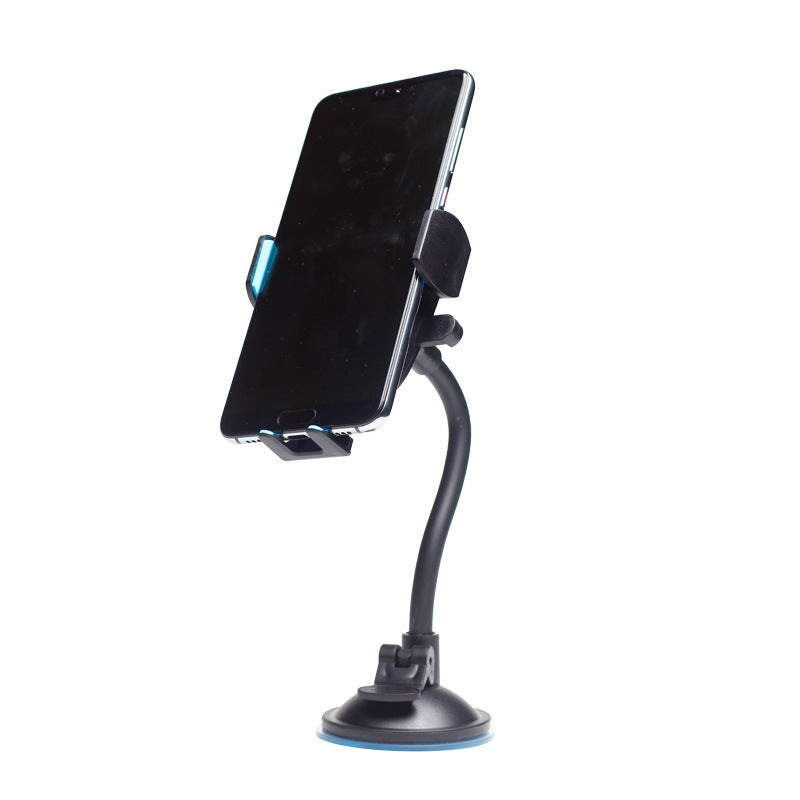 JMT-588618 Flexible Aluminum Core Mobile Phone Holder with Rubber Coating for Dashboard and Glass Use