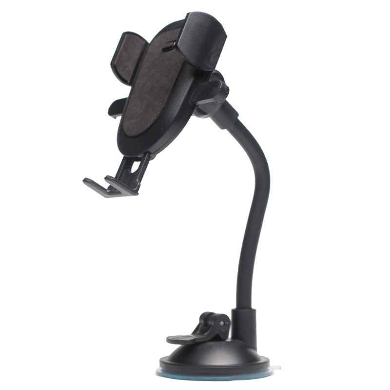 JMT-588618 Flexible Aluminum Core Mobile Phone Holder with Rubber Coating for Dashboard and Glass Use