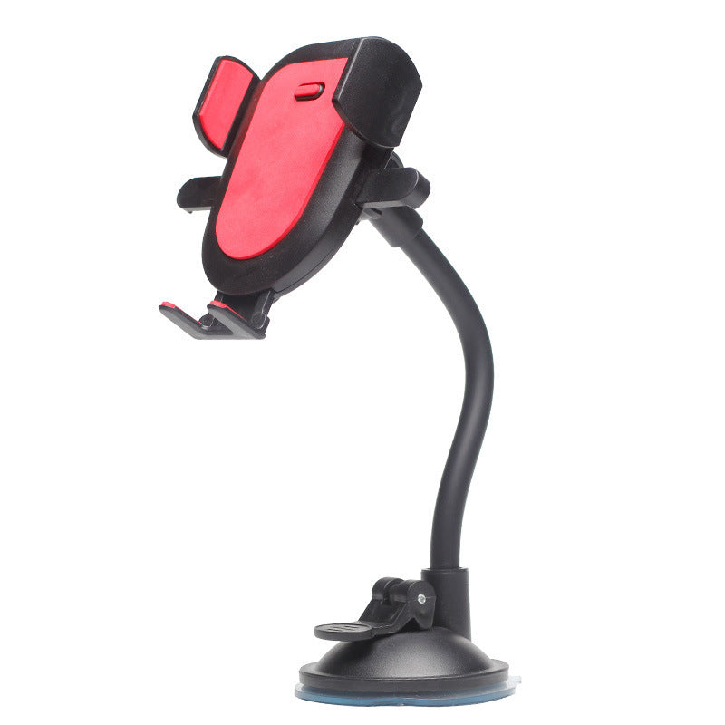 JMT-588618 Flexible Aluminum Core Mobile Phone Holder with Rubber Coating for Dashboard and Glass Use
