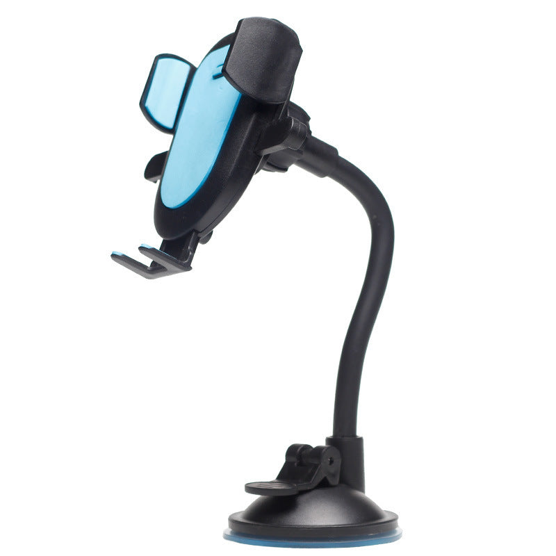 JMT-588618 Flexible Aluminum Core Mobile Phone Holder with Rubber Coating for Dashboard and Glass Use
