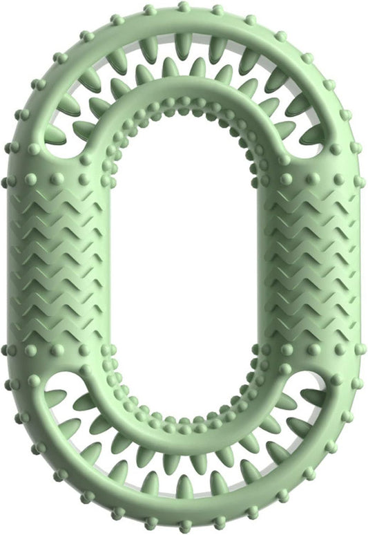 JMT-588746 Durable O-Ring Dog Chewing Toy for Aggressive Chewers – Interactive Dental Molar Toy for All Breeds