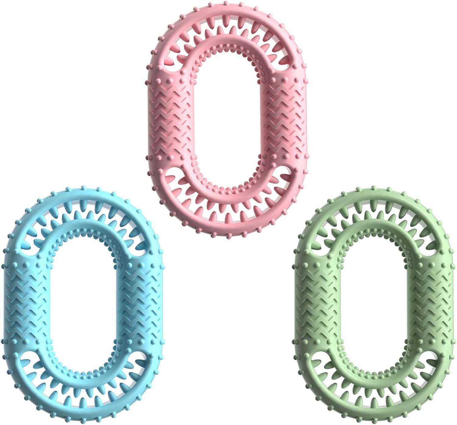 JMT-588746 Durable O-Ring Dog Chewing Toy for Aggressive Chewers – Interactive Dental Molar Toy for All Breeds