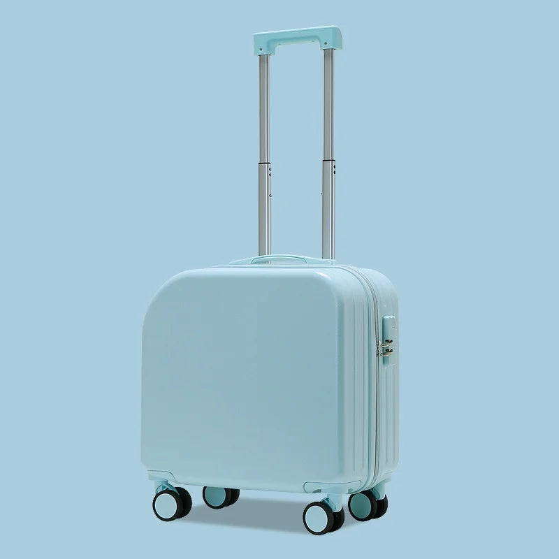 JMT-588810 Custom 18" ABS Trolley Luggage for Kids with Spinner Caster Feature - Ideal for Summer Travel