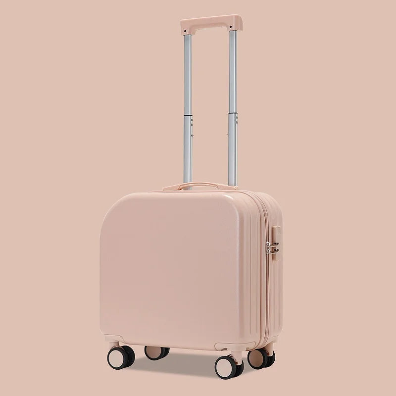 JMT-588810 Custom 18" ABS Trolley Luggage for Kids with Spinner Caster Feature - Ideal for Summer Travel