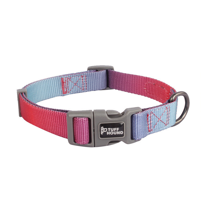 JMT-589578 Nylon Dog Traction Collar with Letter Pattern, Casual Style, Suitable for All Seasons
