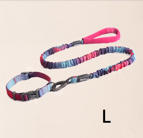 JMT-589578 Nylon Dog Traction Collar with Letter Pattern, Casual Style, Suitable for All Seasons