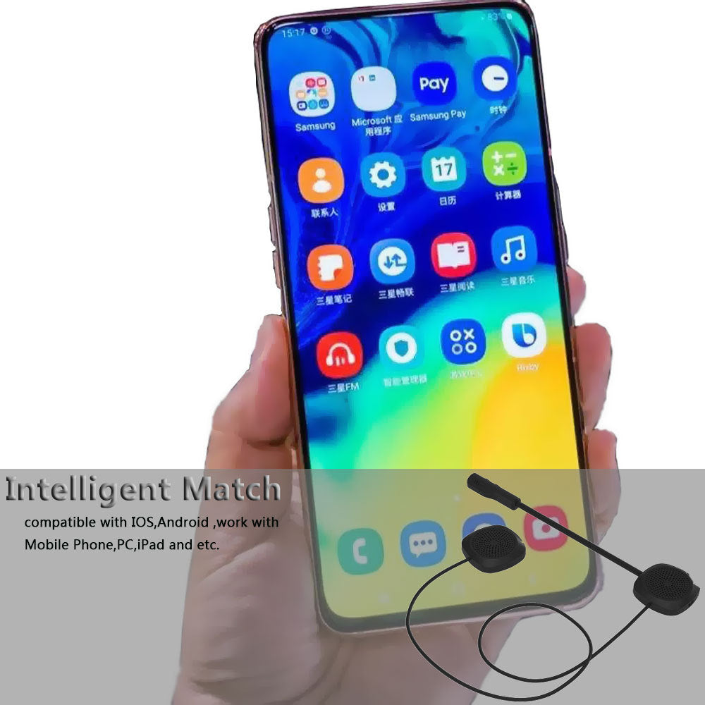 JMT-589898 Wireless Bluetooth Motorcycle Helmet Headset with 5.0 Technology - Lightweight and Durable Design