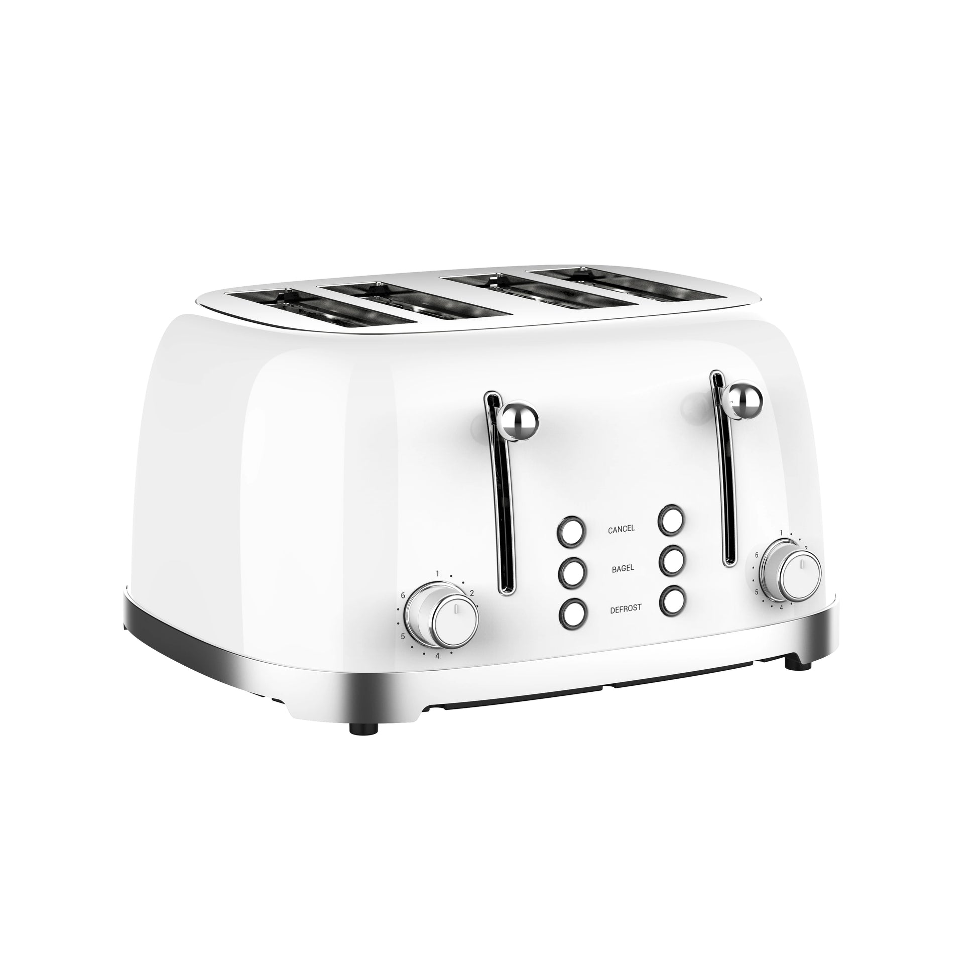 JMT-590730 Customisable Retro 4-Slice Toaster with Optional Logo for Kitchen and Hotel Use