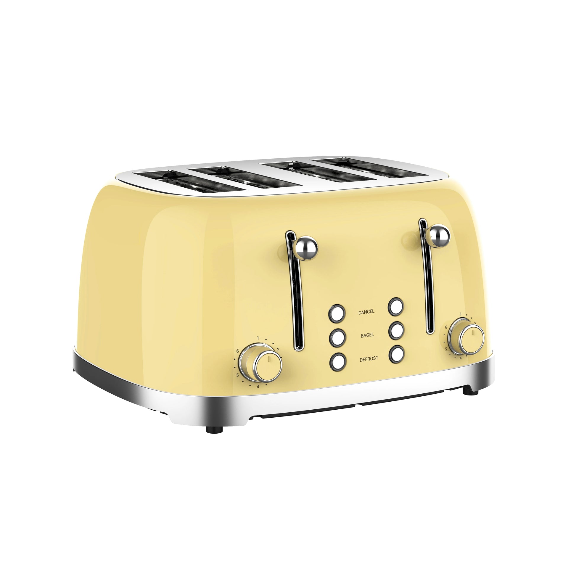 JMT-590730 Customisable Retro 4-Slice Toaster with Optional Logo for Kitchen and Hotel Use