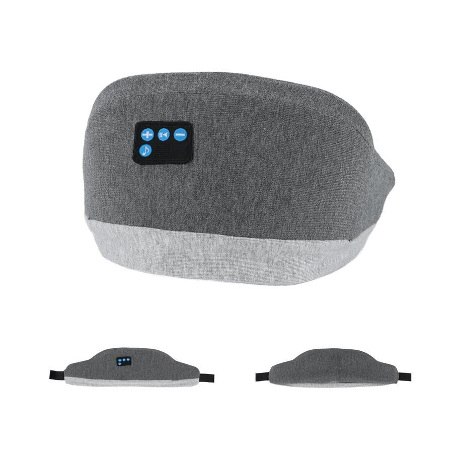 JMT-591562 Bluetooth Music Eye Mask with 3D Memory Foam and USB Charging - Multi-point Connection, 24-Hour Battery Life
