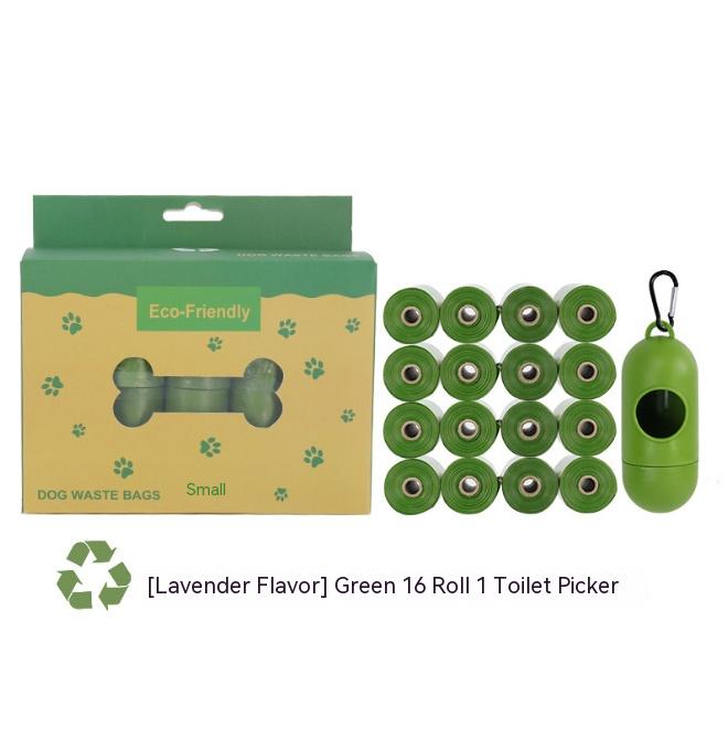 JMT-591562 Eco-Friendly Pet Waste Bags with Dispenser and Boxed Storage System