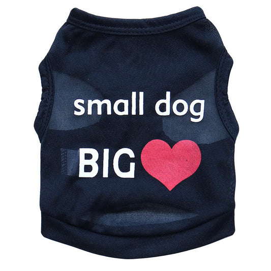 JMT-591690 Lightweight Comfortable Polyester Vest for Small Dogs in Various Colors