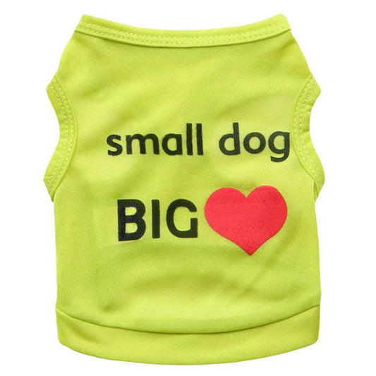 JMT-591690 Lightweight Comfortable Polyester Vest for Small Dogs in Various Colors