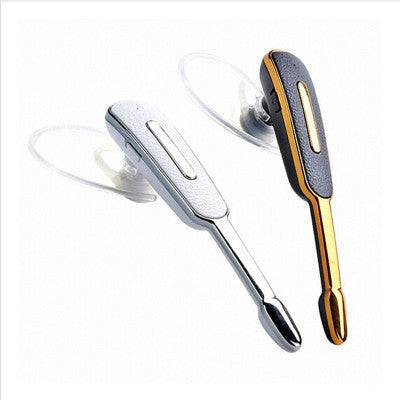 JMT-591882 Lychee Pattern Bluetooth Headset with Ear Hook, Stereo Sound, Voice Control, NFC, and Multi-Point Connection - Various Colors Available