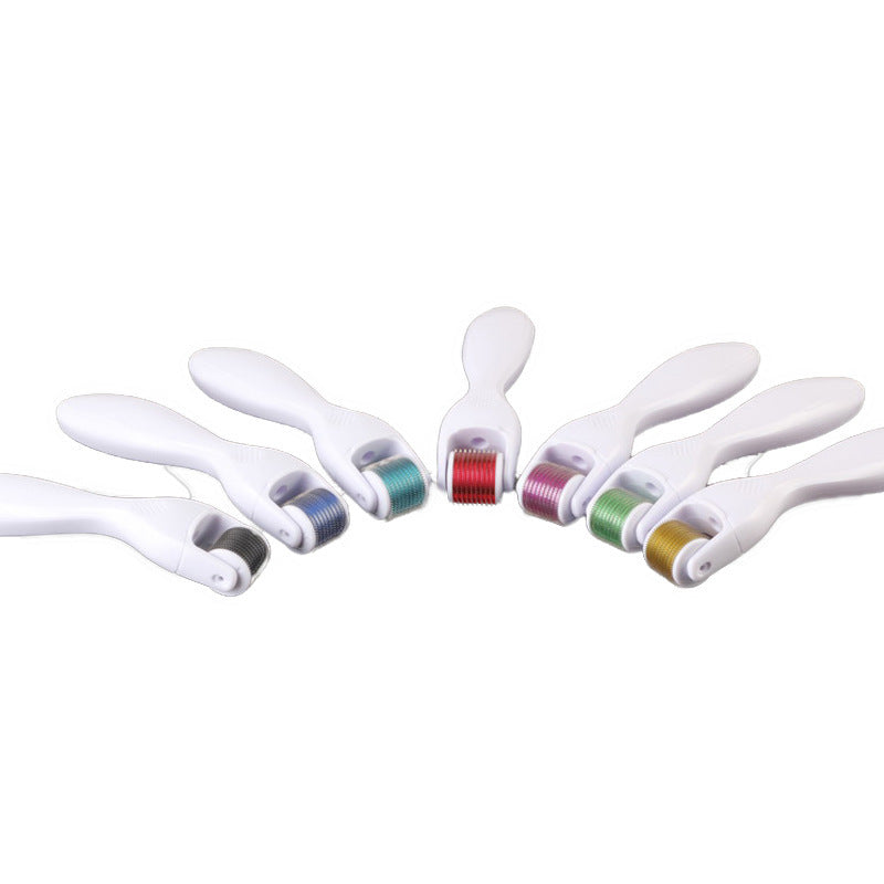 JMT-592202 4-in-1 Stainless Steel Micro Needle Roller Beauty Tool for Smooth Skin