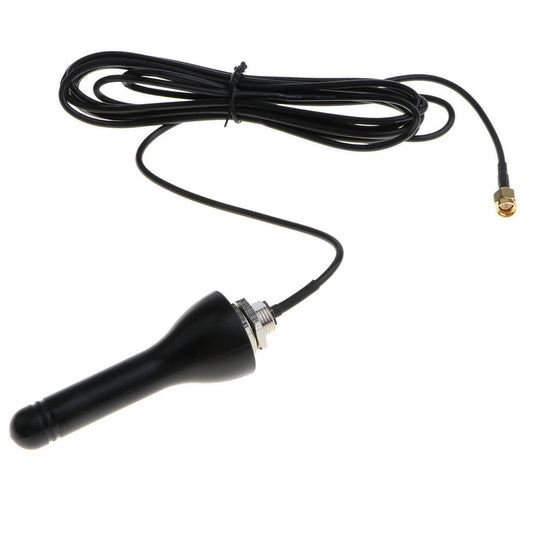 JMT-592394 Outdoor 5dBi Omni-Directional 4G LTE SMA Antenna Signal Booster - Waterproof Design, 1.5m Cable