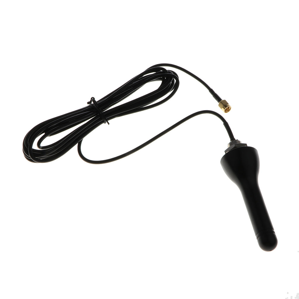 JMT-592394 Outdoor 5dBi Omni-Directional 4G LTE SMA Antenna Signal Booster - Waterproof Design, 1.5m Cable