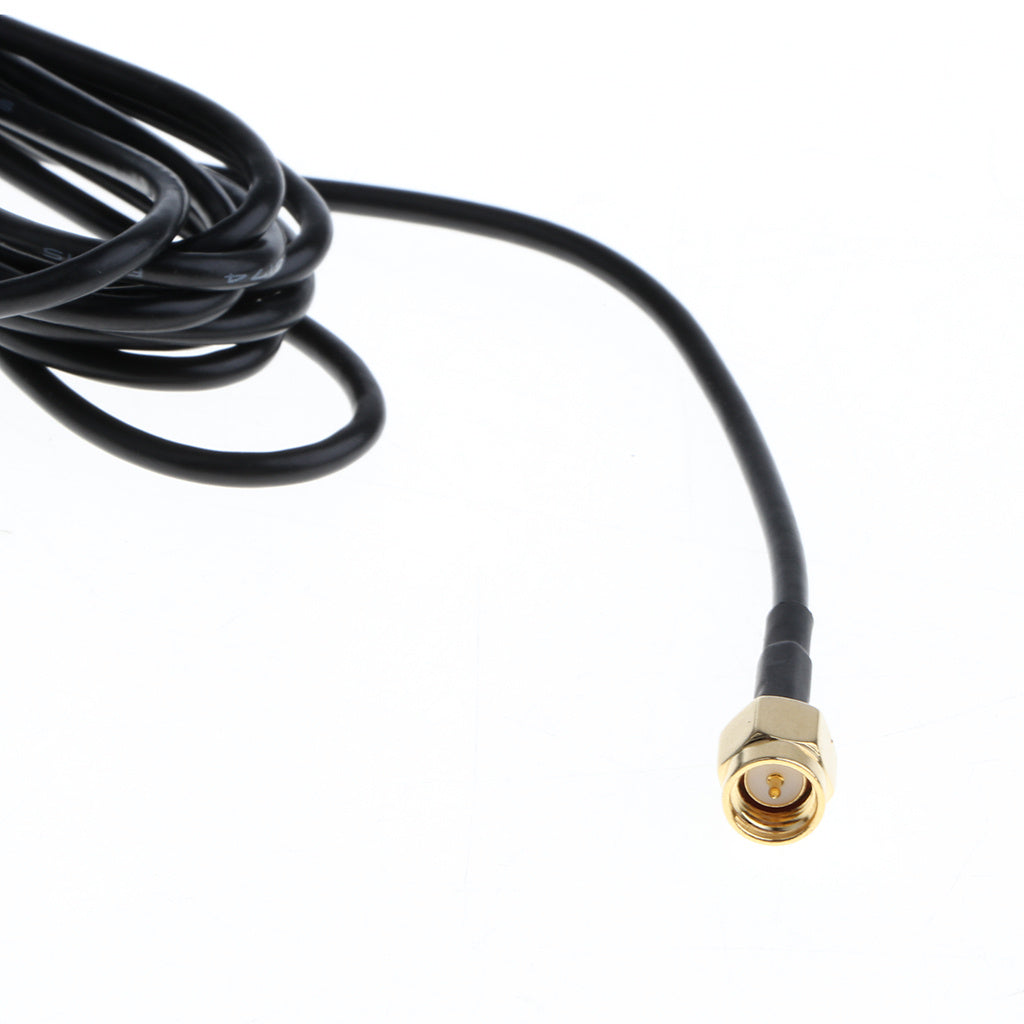JMT-592394 Outdoor 5dBi Omni-Directional 4G LTE SMA Antenna Signal Booster - Waterproof Design, 1.5m Cable