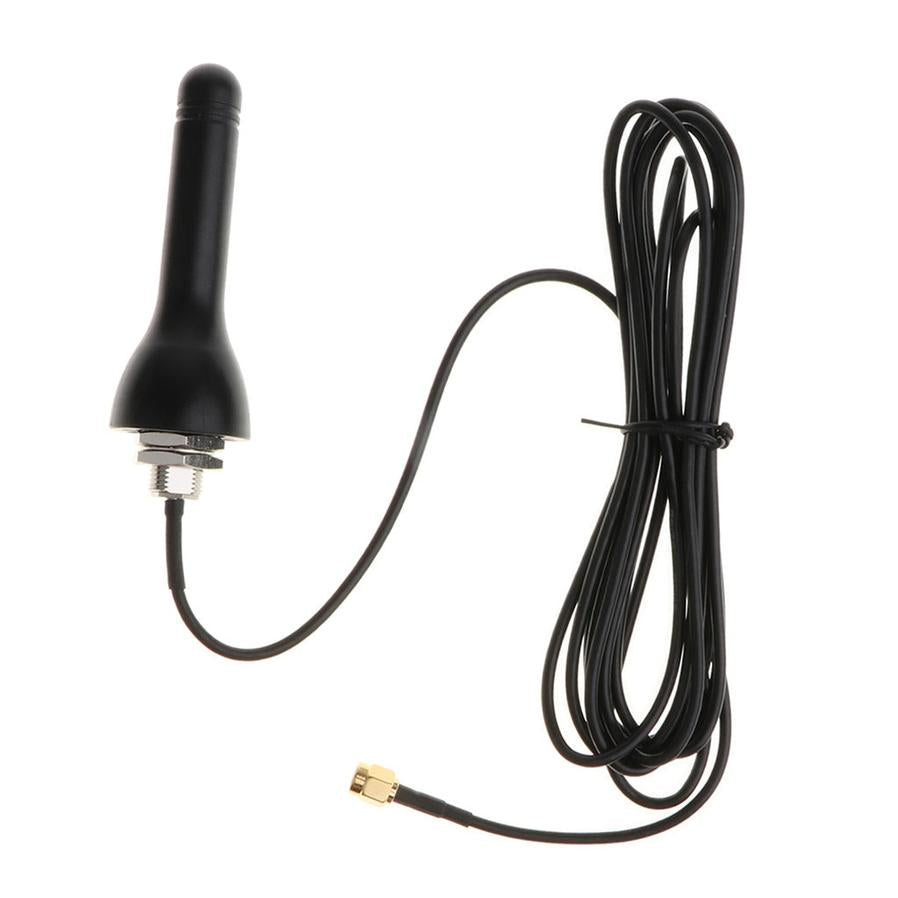 JMT-592394 Outdoor 5dBi Omni-Directional 4G LTE SMA Antenna Signal Booster - Waterproof Design, 1.5m Cable