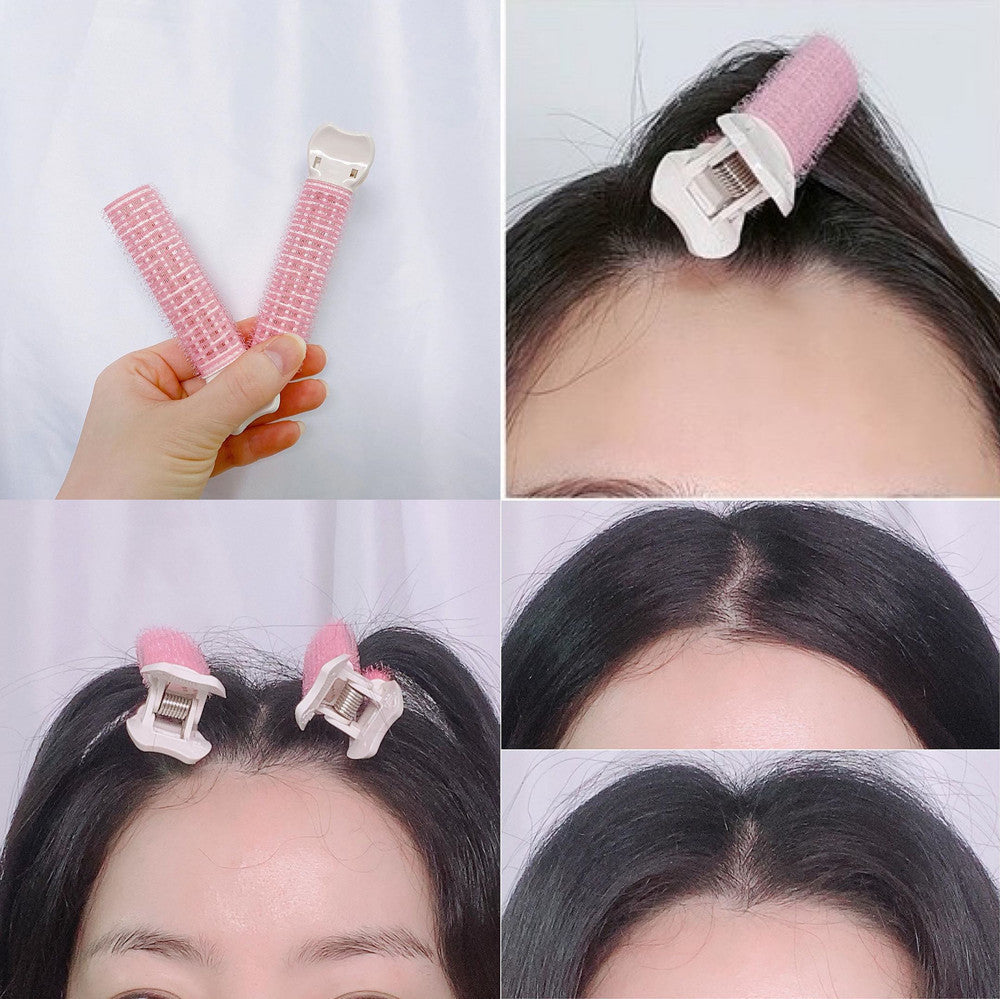 JMT-592906 Korean Fluffy Hair Root Curlers with ABS Plastic and Woven Cloth – 8 Coils for Volume
