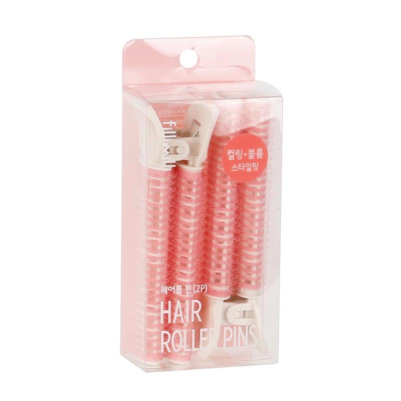 JMT-592906 Korean Fluffy Hair Root Curlers with ABS Plastic and Woven Cloth – 8 Coils for Volume