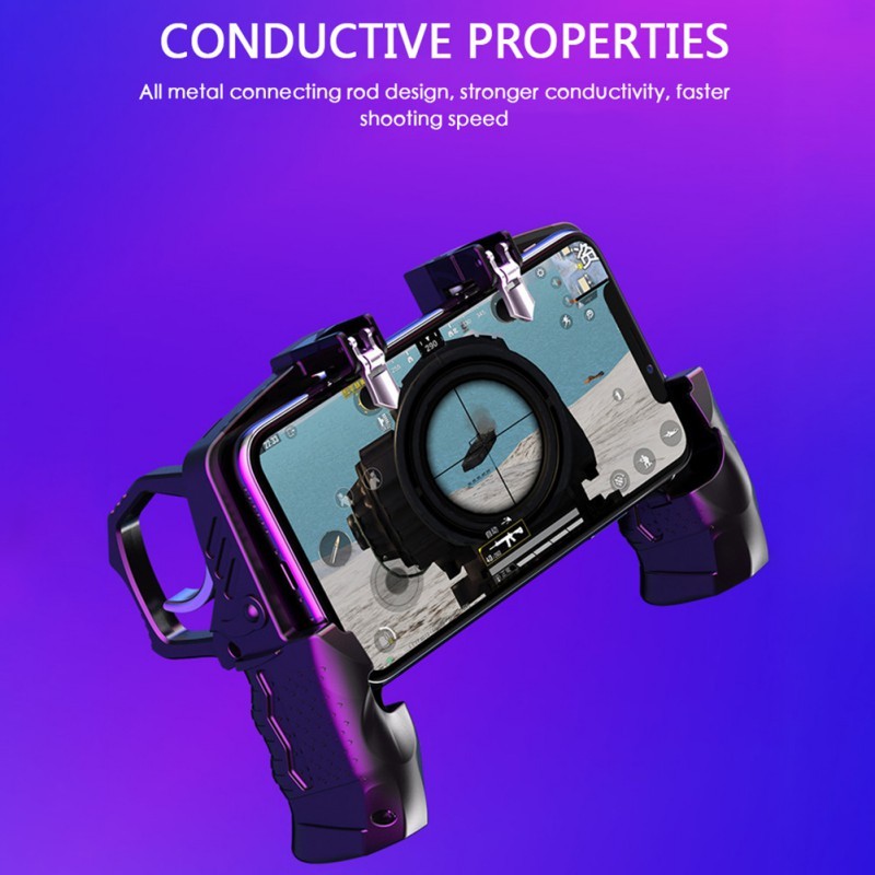 JMT-593226 K21 Mobile Gamepad Joystick for Smartphone Gaming Accessories