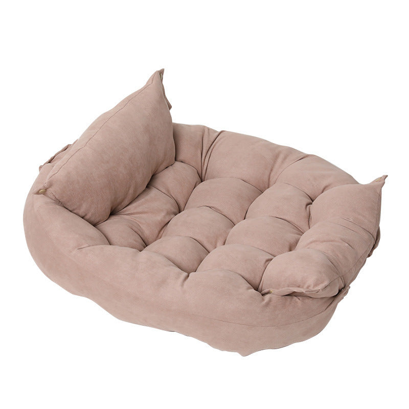 JMT-593674 Customizable Soft Foldable Pet Cushion in Multiple Colors