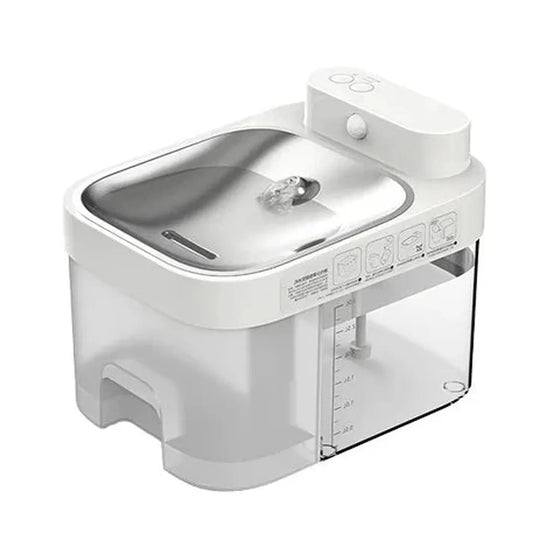 JMT-593738 Smart Pet Water Fountain with APP Control and Dirty-Water Separation for Small Animals