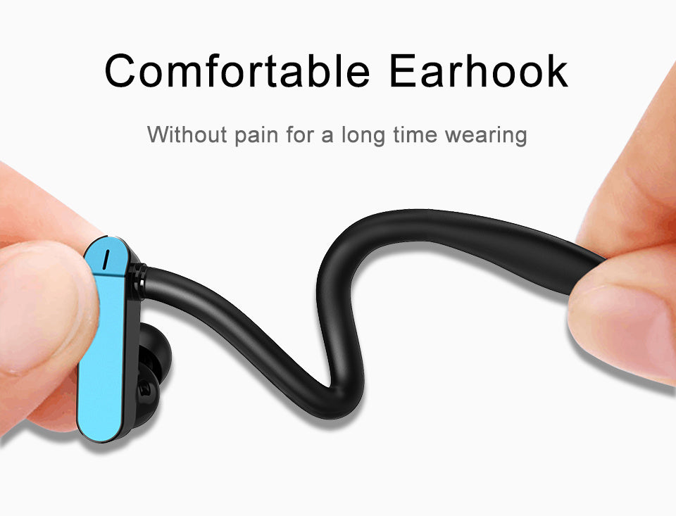 JMT-593866 Sport Running Earbuds with Ear Hooks and Microphone, Compatible with Universal Devices