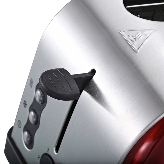 JMT-594186 Stainless Steel 2-Slice Electric Sandwich Toaster with Smart Features