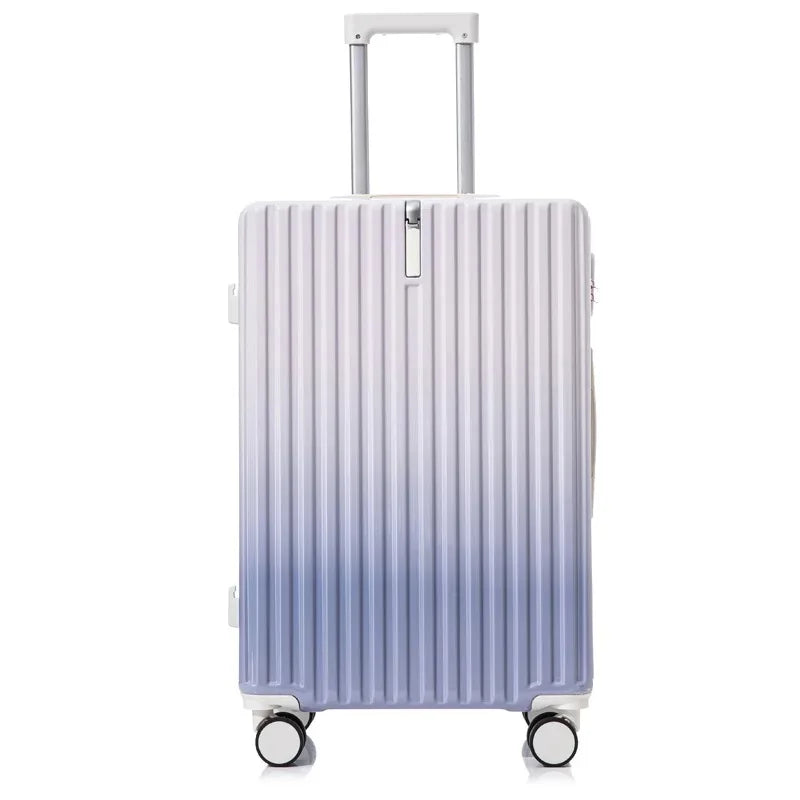 JMT-594250 Unisex Spinner Wheel Trolley Suitcase Set - 20, 24, and 28 Inch ABS Cabin Luggage Backpacks