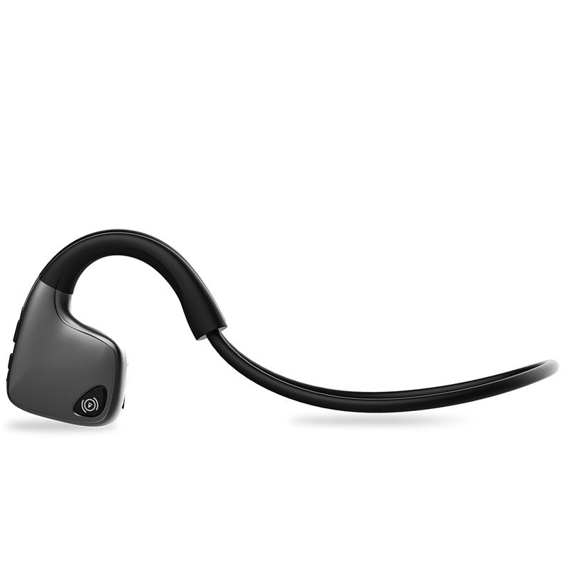 JMT-594506 Bone Conduction Bluetooth Headset with Stereo Sound, Call Function, NFC, and Voice Control - Black and White Options