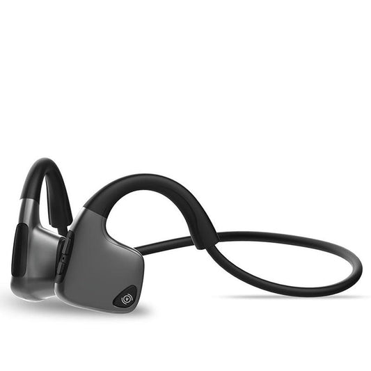 JMT-594506 Bone Conduction Bluetooth Headset with Stereo Sound, Call Function, NFC, and Voice Control - Black and White Options