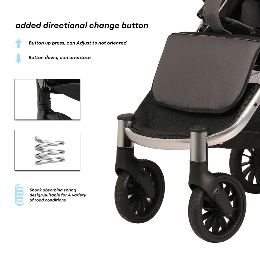 JMT-594698 Lightweight and Compact Baby Stroller for Easy Travel and Comfort