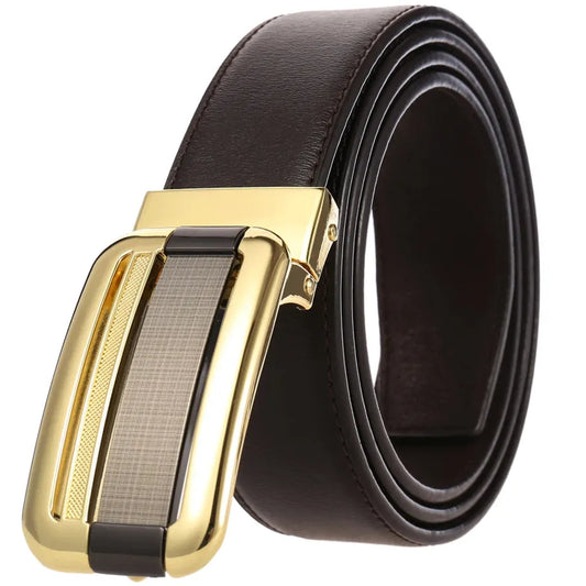 JMT-595274 Durable Perforated Alloy Pin Buckle Belt - Model JC35-648-3