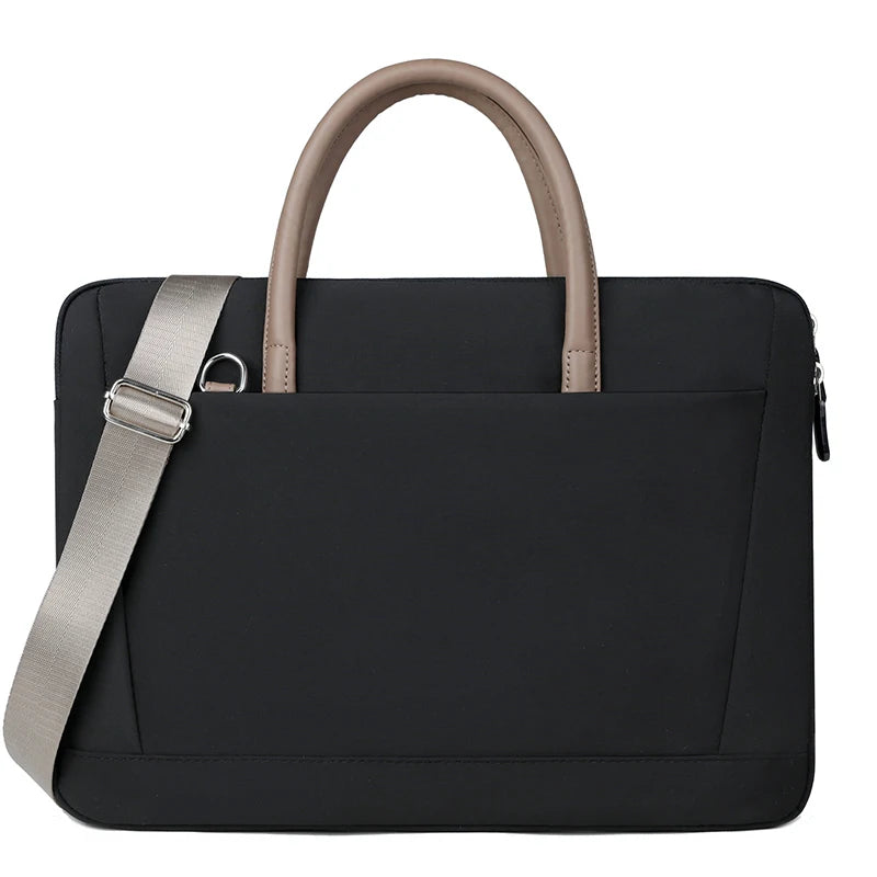 JMT-595338 Lightweight Portable Waterproof Laptop Bag for 13-15 Inch Devices, Ideal for Business Travel and Everyday Use