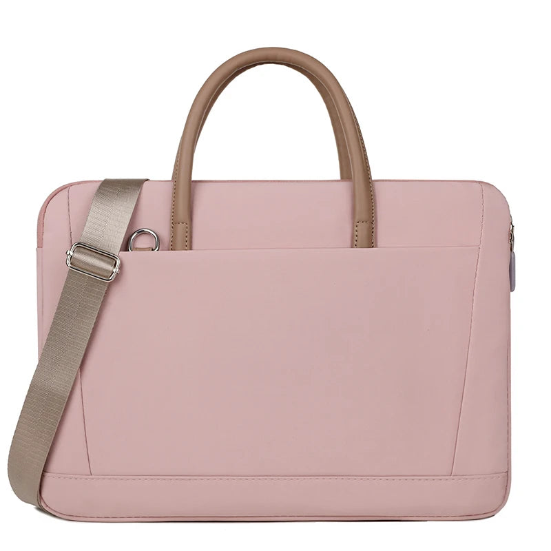 JMT-595338 Lightweight Portable Waterproof Laptop Bag for 13-15 Inch Devices, Ideal for Business Travel and Everyday Use