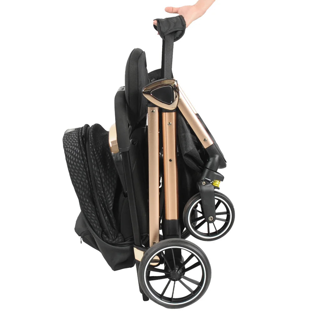 JMT-595530 Aluminium Frame 360 Degree Foldable Baby Stroller Carriage Pushchair Buggy