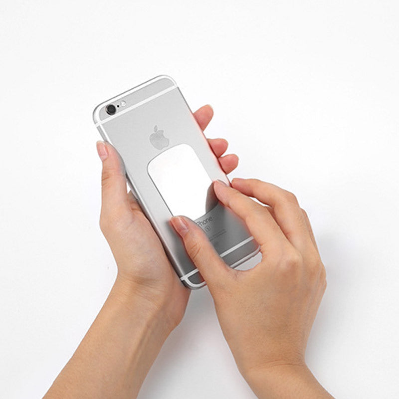 JMT-595530 Magnetic Mobile Phone Bracket Iron Sheet - Matte Silver & Black Options