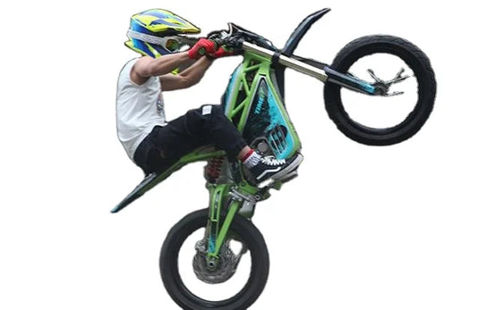 JMT-595594 Adult 12000W Off-Road Electric Dirt Bike with CE Certification , Top Speed 27.9 mph