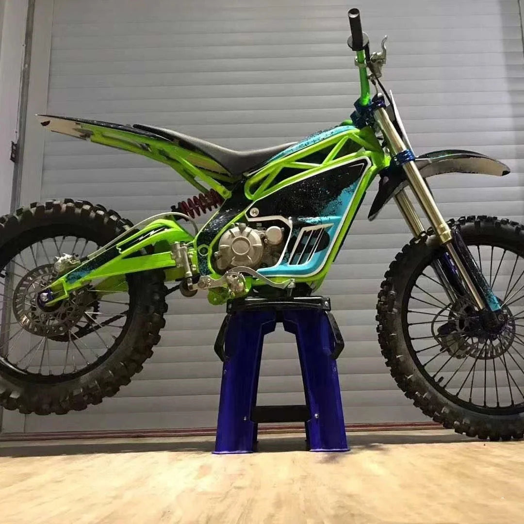 JMT-595594 Adult 12000W Off-Road Electric Dirt Bike with CE Certification , Top Speed 27.9 mph